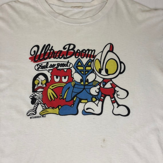 Vintage 90s Ultraman Cartoon Promo Tshirt - image 3