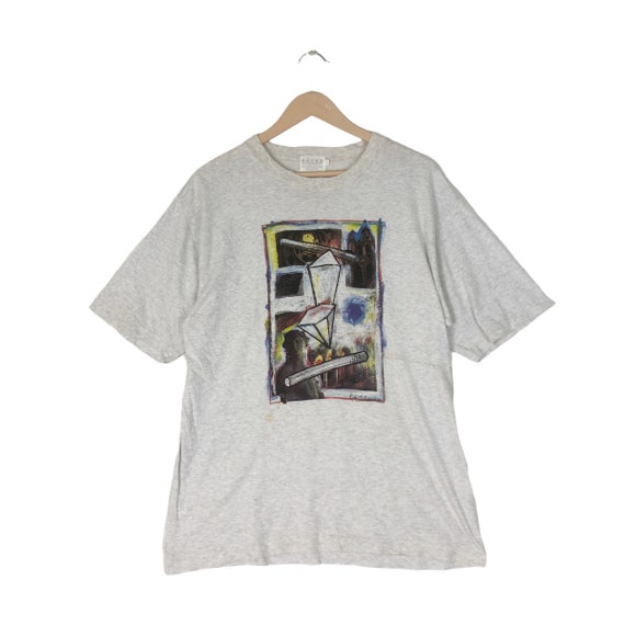 Vintage 90s Art Tees / Abstract/ Painter / Fine A… - image 1