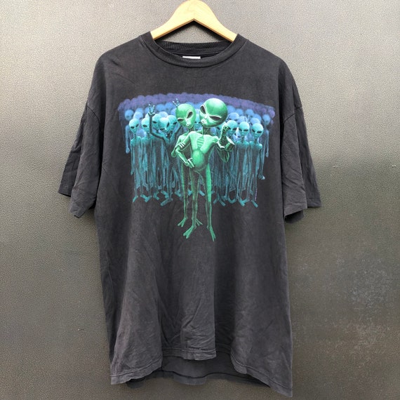 Vintage 90s Alien by Wild Oat OG for touch tone al