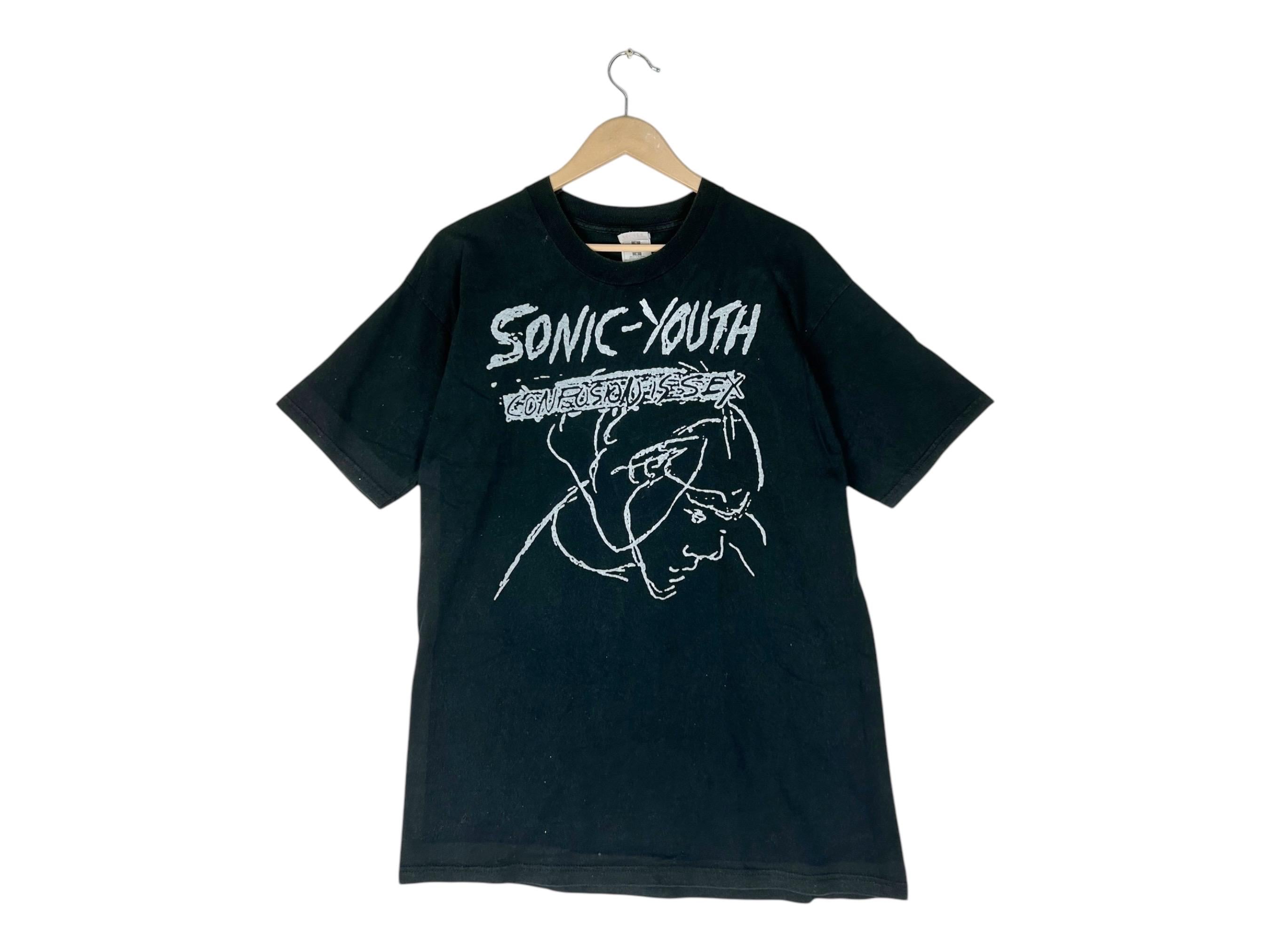 90's SONIC YOUTH グラフィックTシャツ 90's Sonic Youth Flower Astronaut T-shirt | grico vintage