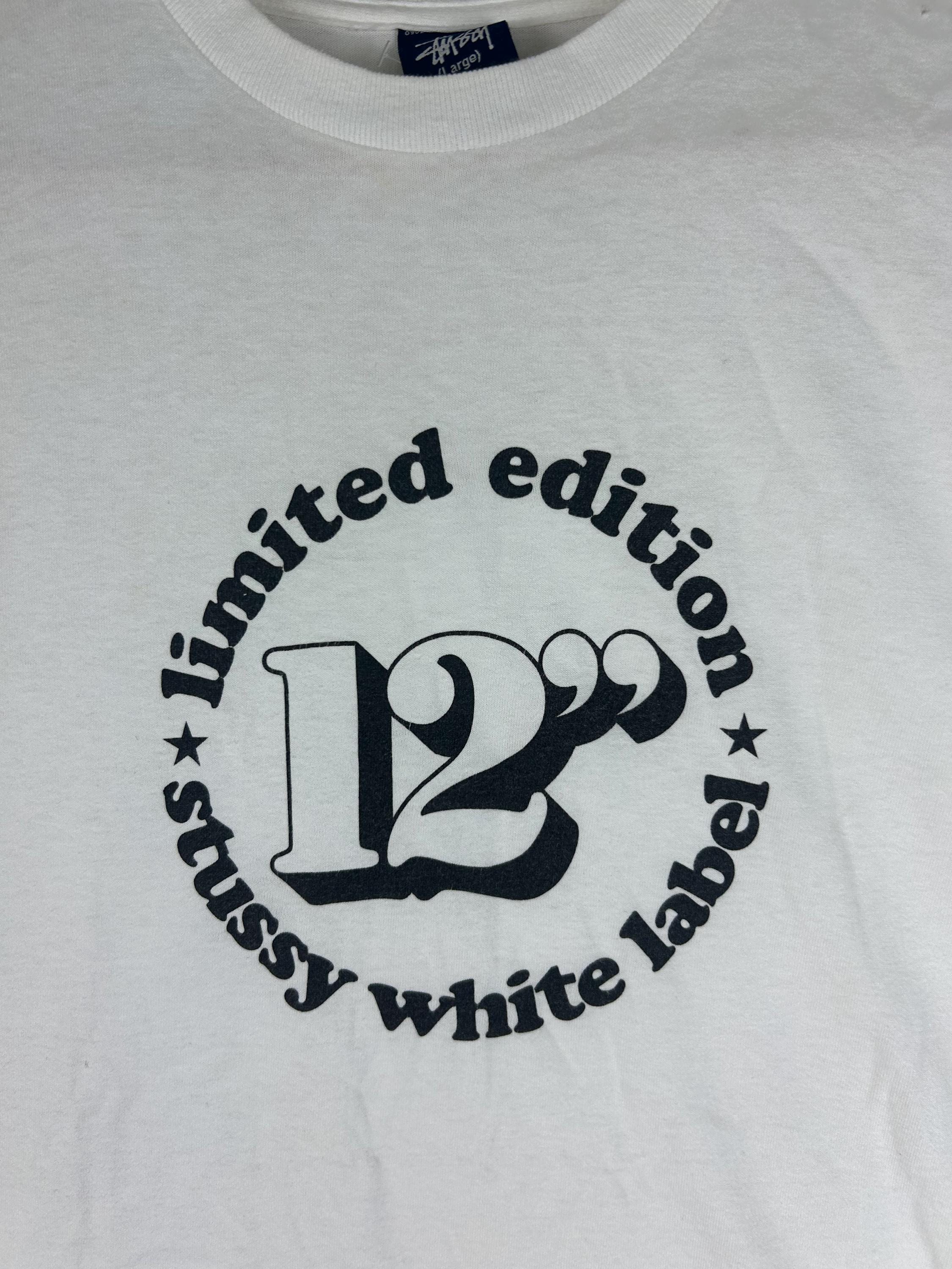 Vintage Stussy White Label / 12' Limited Series, Promo Copy Vintage Stussy White Label / 12' Limited Series, Promo Copy