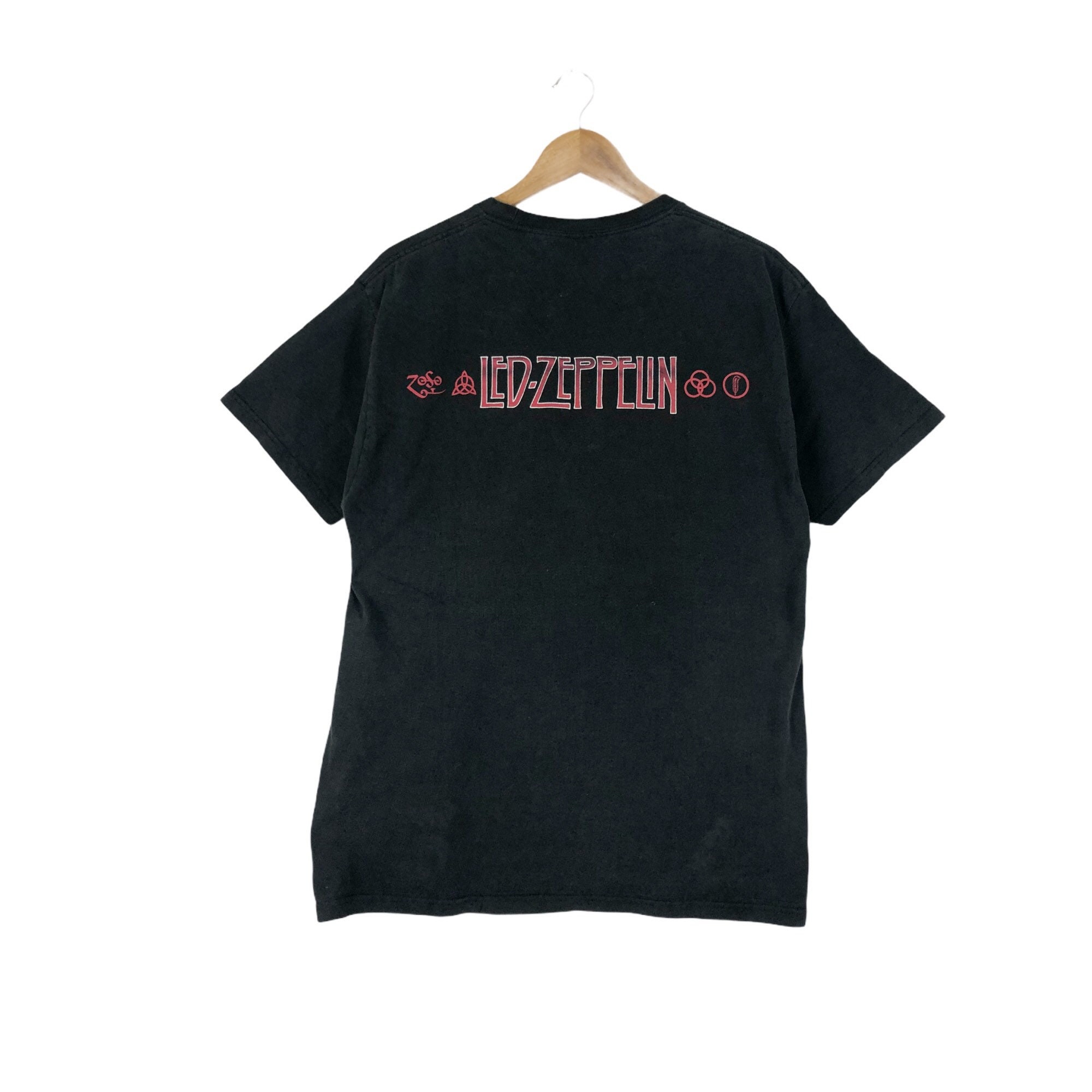 レッドツェッペリンUSA製　1970年代　ヴィンテージ　ロックTシャツ ヴィンテージ レッド・ツェッペリン Tシャツ – フライング・エンジェル