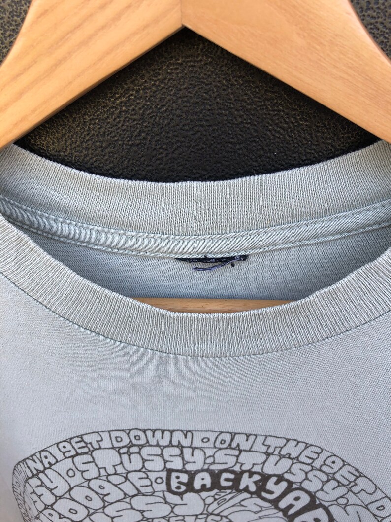 Vintage Stussy Backyard Bounce Logo Streetwear Clothing Hypebeast Skateboarding