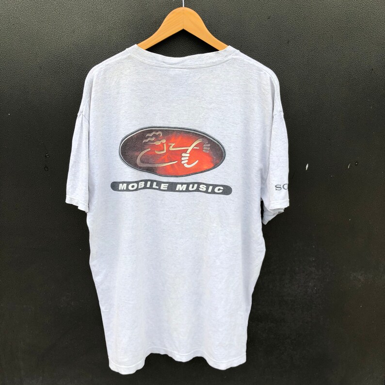 Sony Erison Sony Walkman Vintage 90s Sony Mobile Music T Shirt Promo