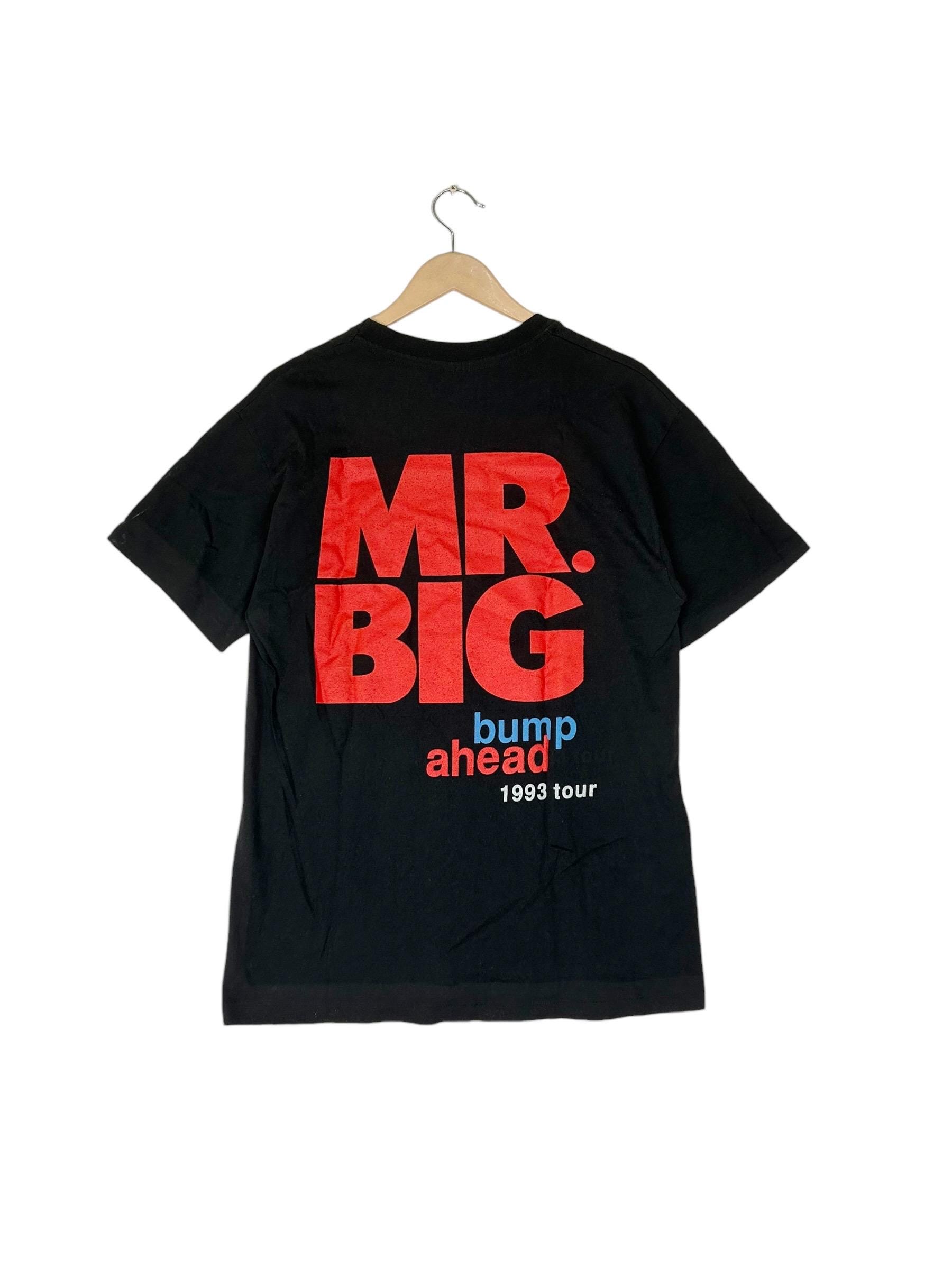 MR. BIG バンドTシャツ Bump ahead tour1993 Vintage 90s Mr. Big Bump Ahead Tour T-shirt – Black, Size L - Etsy