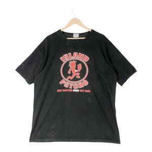 Vintage anni '90 Island Pyscho Just Another Coco- Nut Case/ Insane Clown Posse/ Hip Hop/ Musica Chinos/ Rapper/ Taglia XL