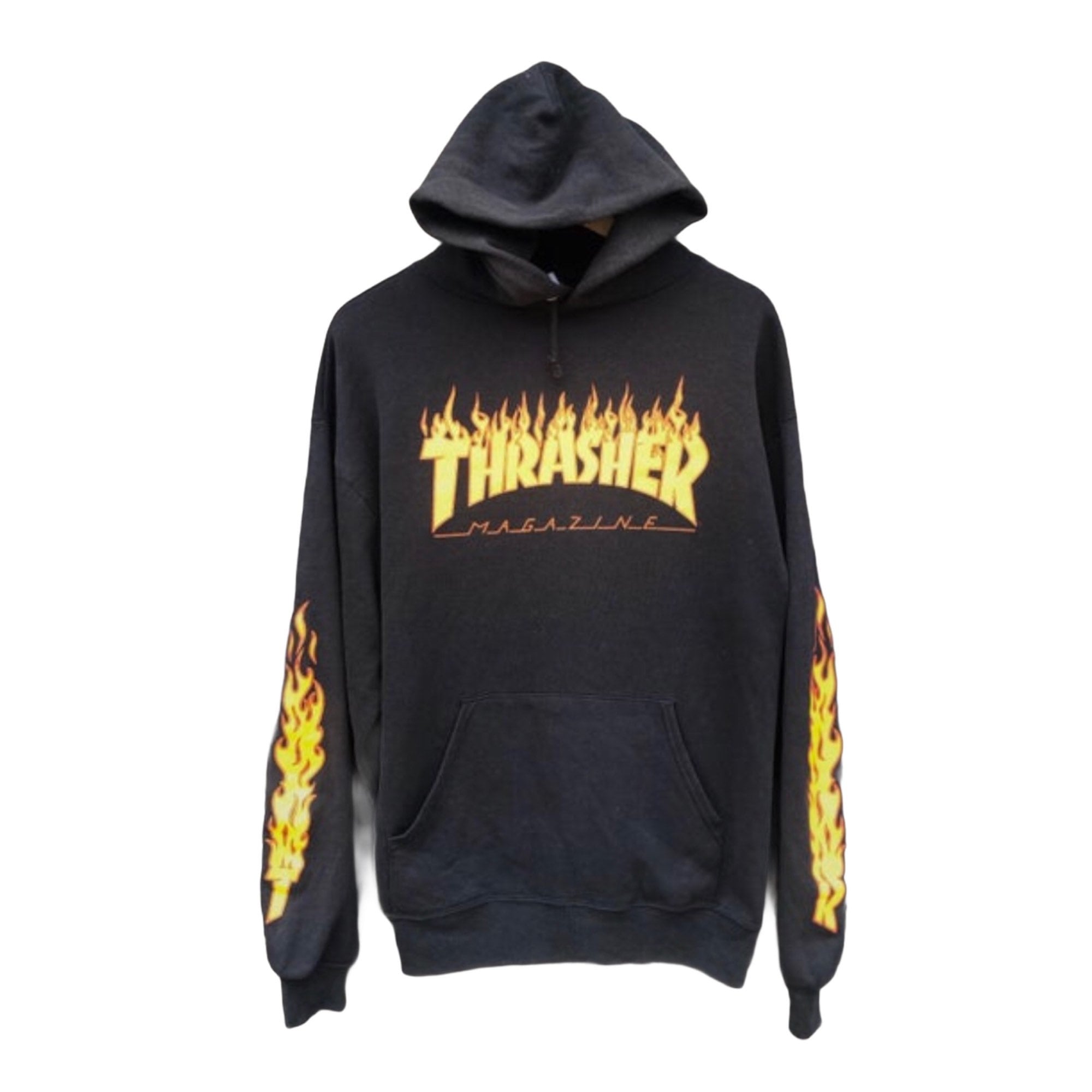 Rare Vintage 90s Thrasher Magazine OG Flame Hoodie - Etsy