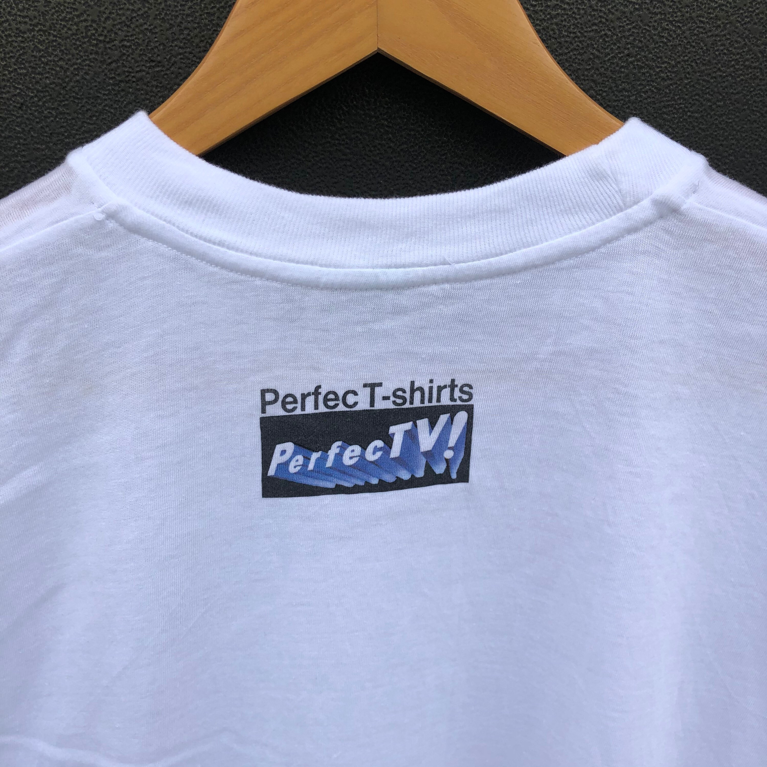 Vintage 90s Charles Barkley Perfect TV Channel Photo T Shirt 