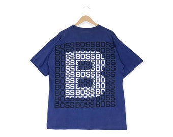 Vintage 90s Boss Big Logo T-shirt/ OG