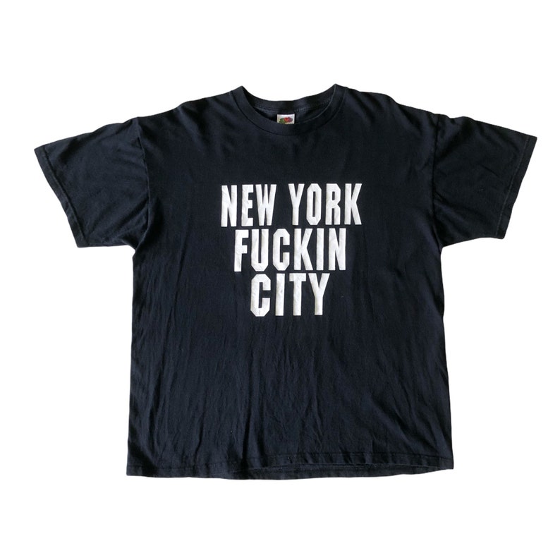 John Lennon Parody Humor Tshirt 00s New York Fucking City T Shirt