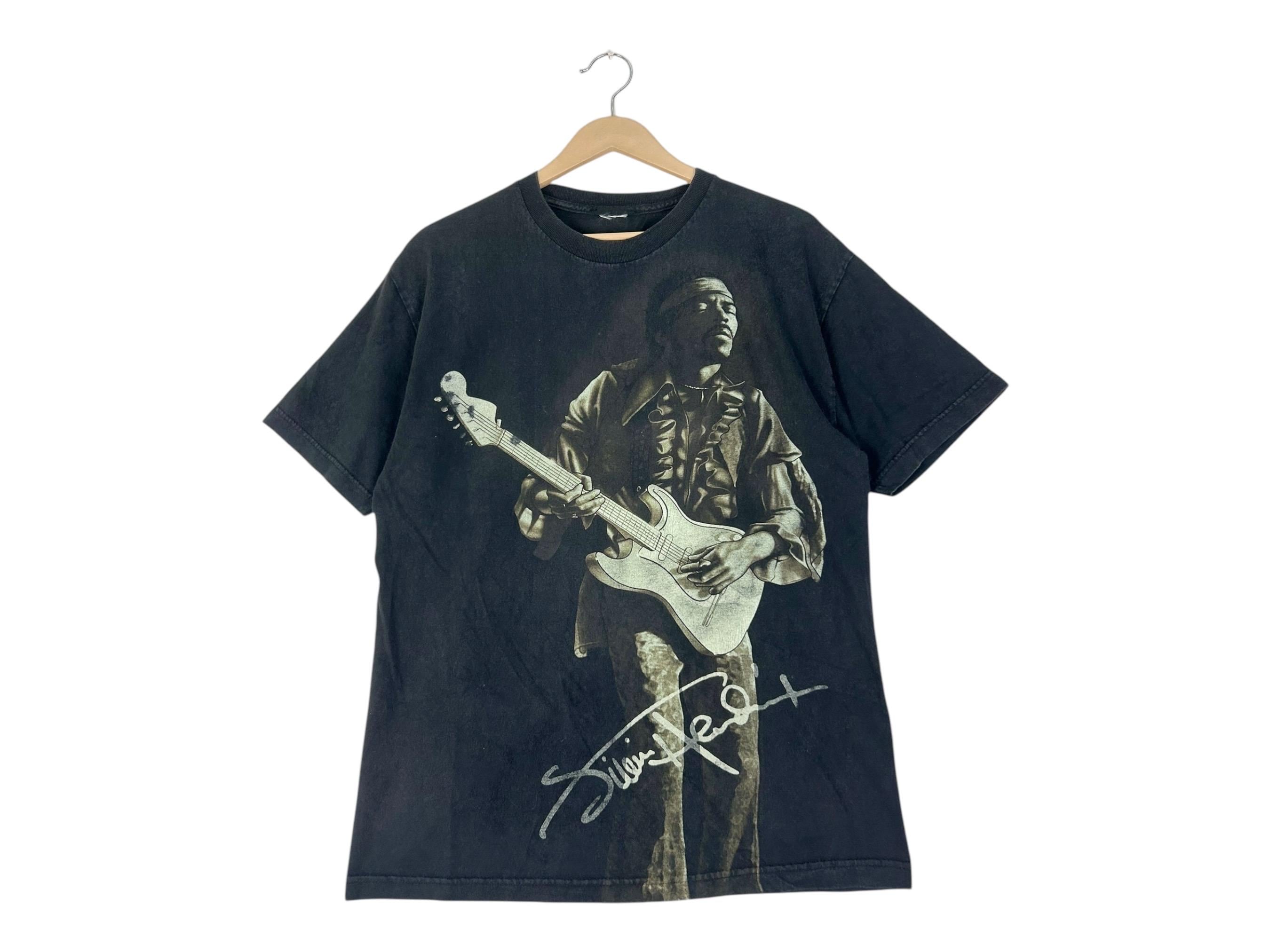 T-shirt Unisexe Jimi Hendrix - Imprimé Psychédélique Années 70, Style Vintage Doux - Double Fantasy Tees