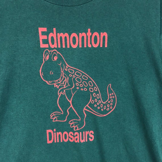 Vintage 90s Edmonton Dinosaur Artwork - image 3