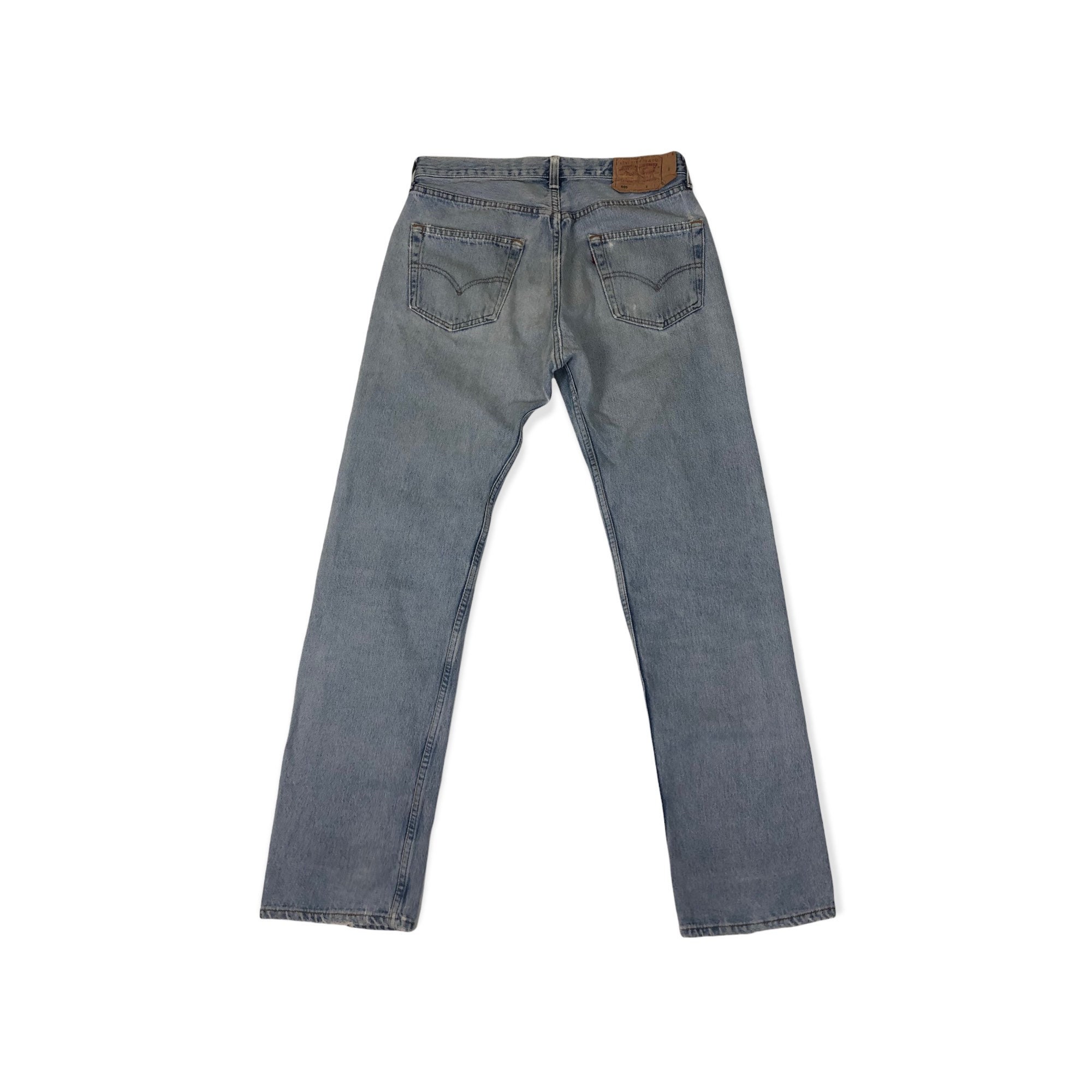 Vintage 90s Levis 501 Distressed Denim 