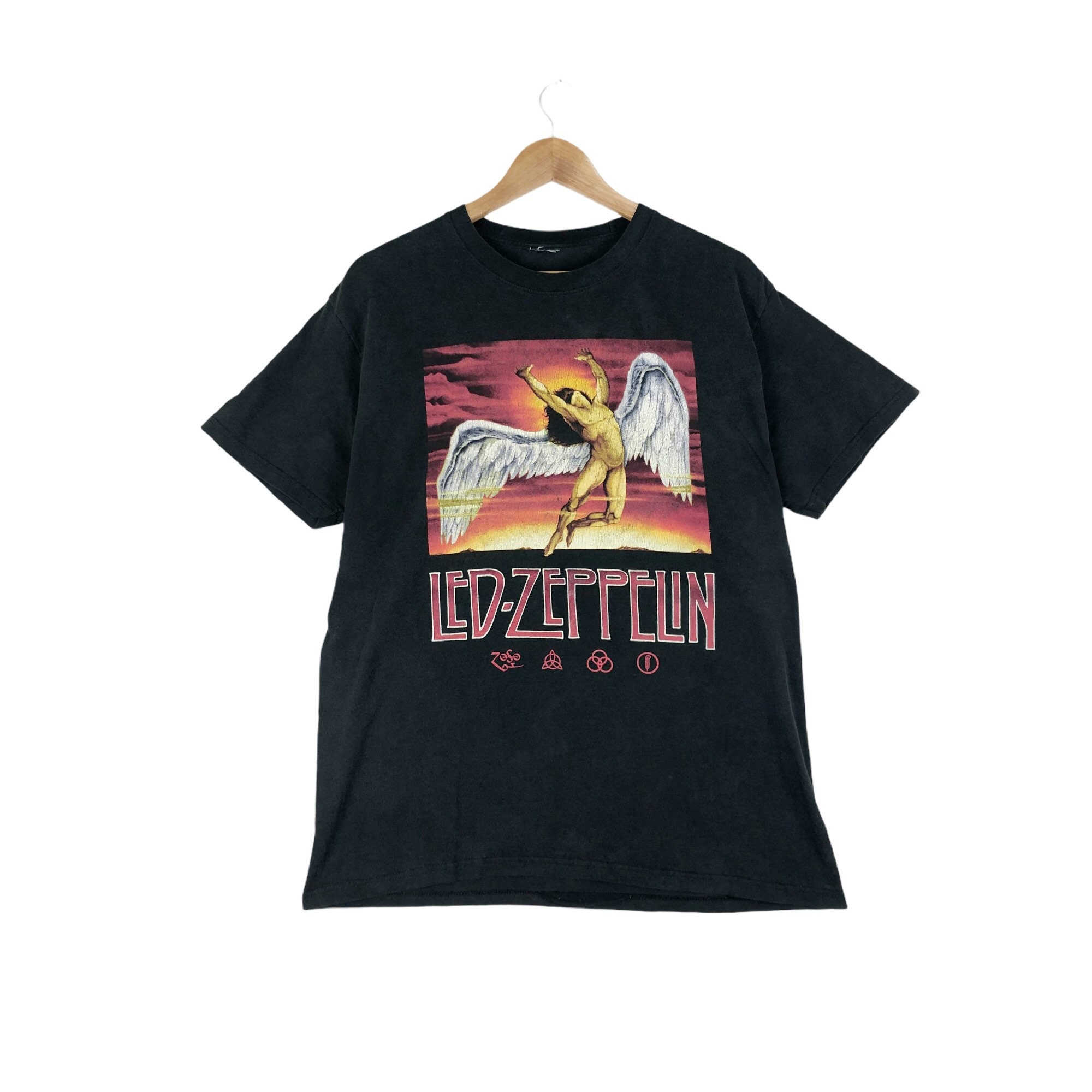 レッドツェッペリンUSA製　1970年代　ヴィンテージ　ロックTシャツ 80年代 80s アメリカ製 バンT ミュージック 音楽 レッドツェッペリン