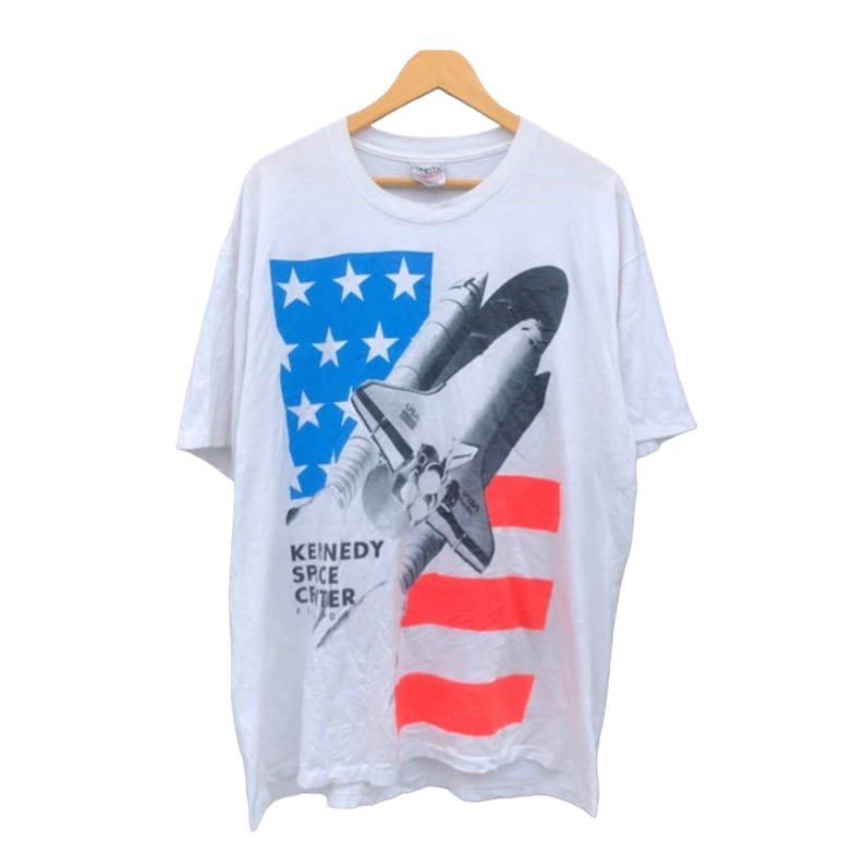 Vintage 90s Oversize Kennedy Space Center Aeorospace Aeronautic science and technology NASA made in USA
