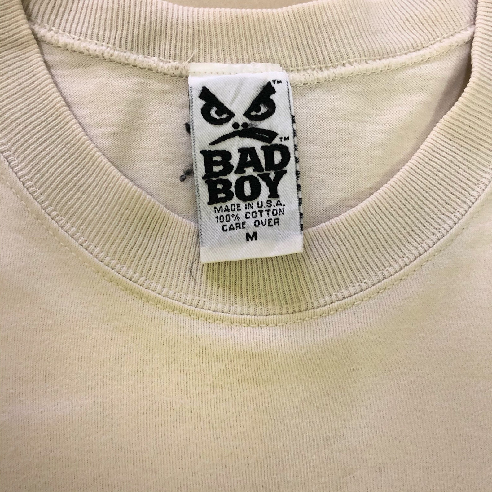 Vintage 90s Bad Boy Big Logo T Shirt / Made in USA Etsy