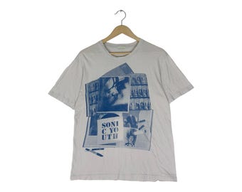 Vintage Y2K Sonic Youth Band T-Shirt - Made In USA - Size M