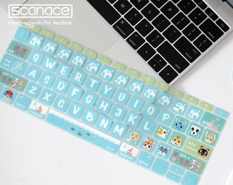 Animal crossing Housse clavier pour Macbook Pro et housse gonflable pour ordinateur portable Apple 2022Macbook Pro 2022Macbook Air13 M2