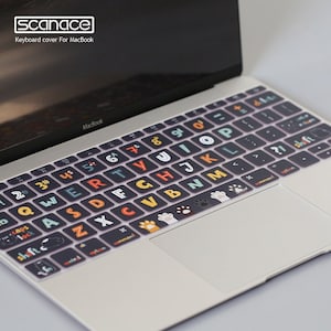Cat front Keyboard cover for Macbook Pro14/15/16and air13.3  Vinyl Decal for Apple Laptop Macbook Pro M1