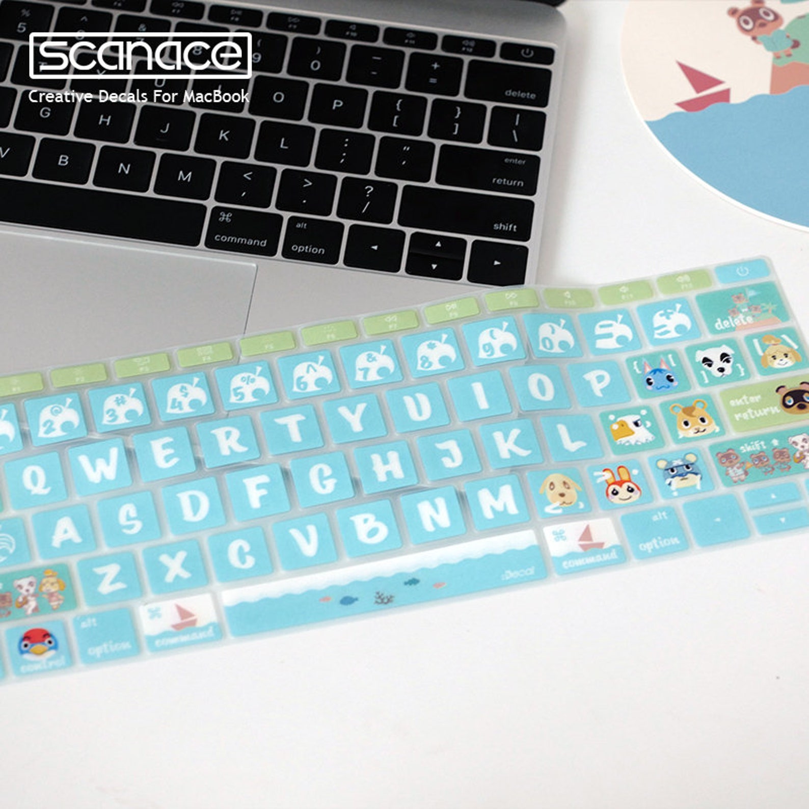 Animal Crossing Keyboard Cover for Macbook Pro and Air Cover Etsy