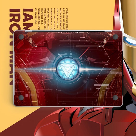 Iron man macbook cover discount