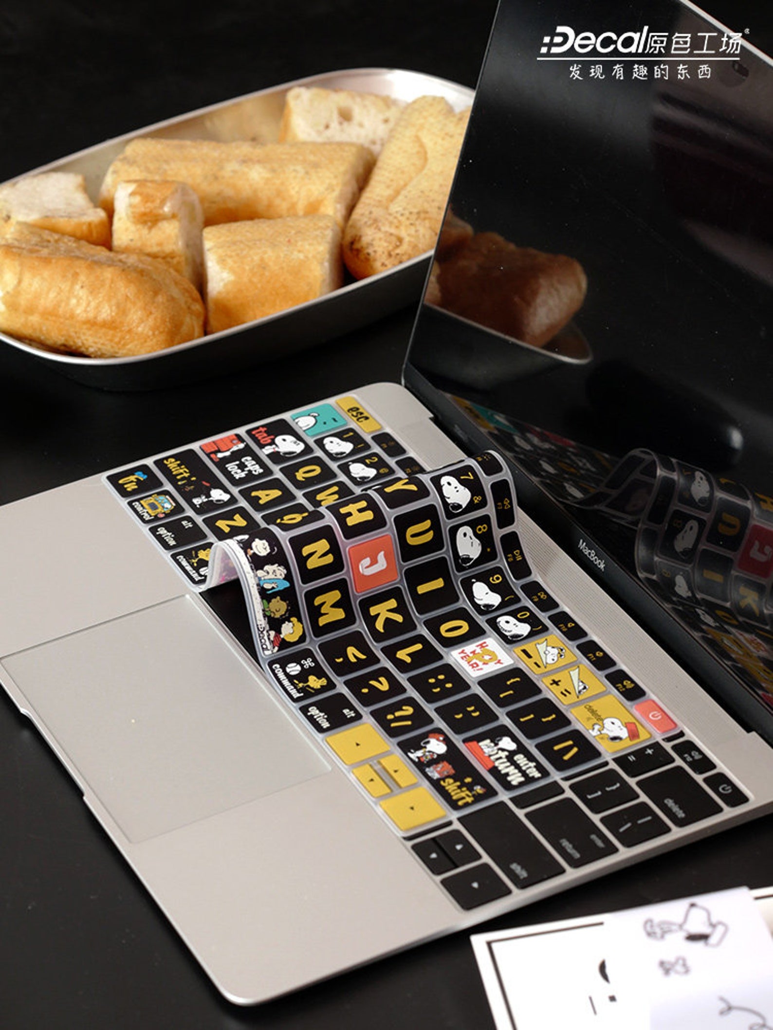 Snoopy Keyboard Sticker/cover for Macbook Pro and Air Decal Etsy