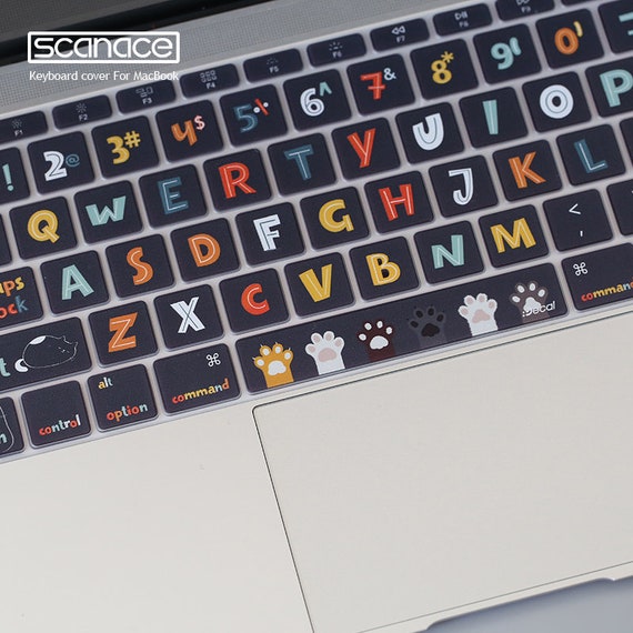 MacBook Keyboard Stickers Decal Vinyl Air Laptop Skin Monest for Mac Pro 13  15 17 