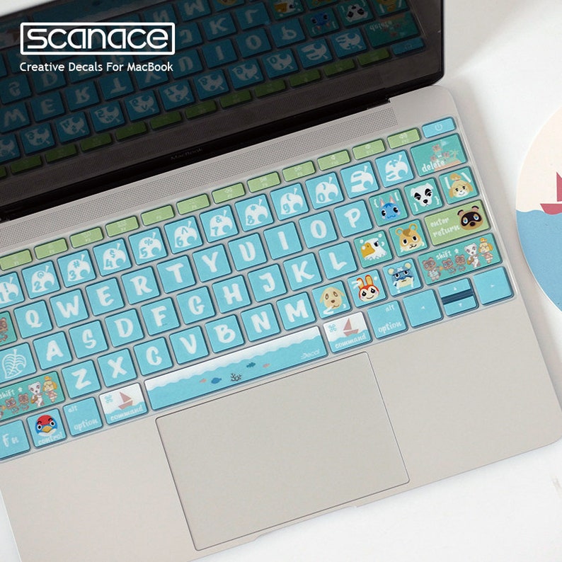 Animal Crossing Keyboard Cover for Macbook Pro and Air Cover Etsy