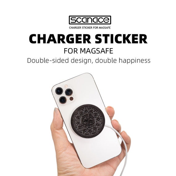 Label Sticker Design 2 iPhone インパクトケース Magsafe対応 Captain's Shield iPhone Magsafe Charger Protective Stickers