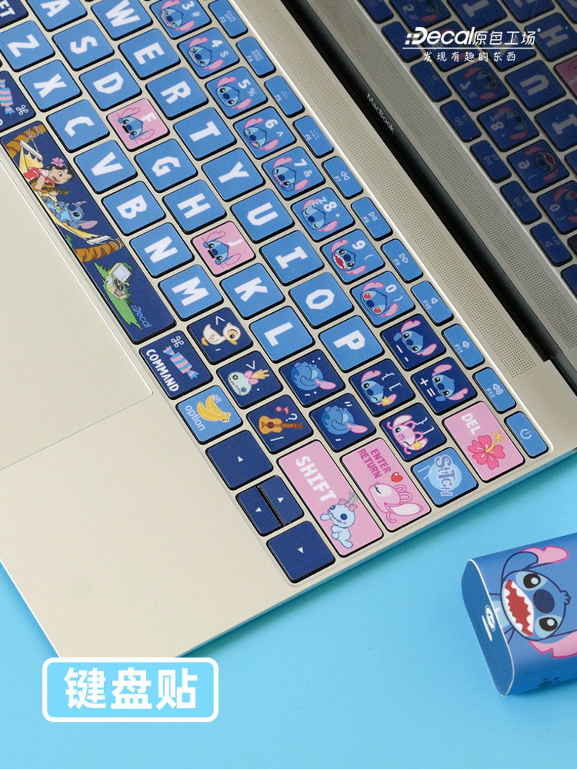 Stitch Keyboard Sticker/cover for Macbook Pro and Air Decal Etsy