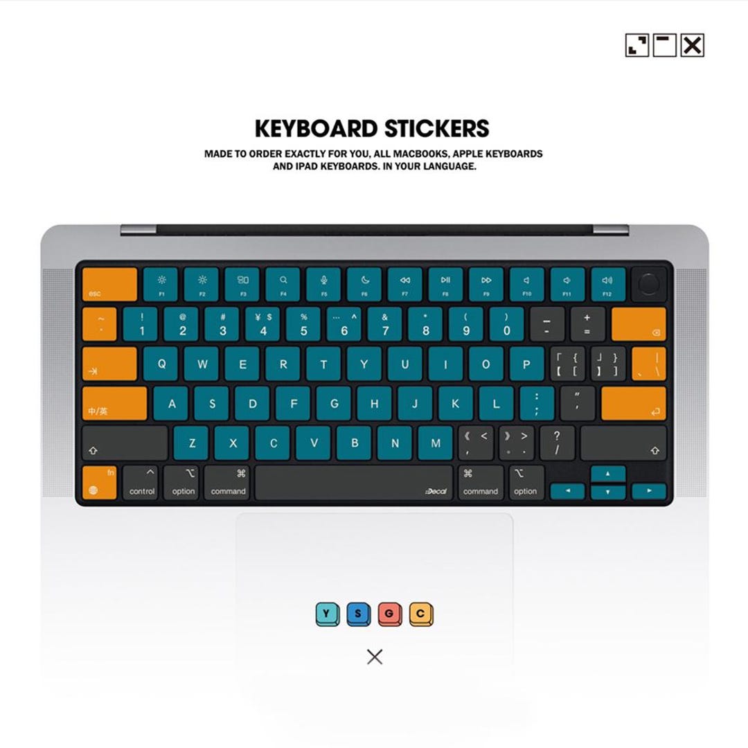 Stone Keyboard Icon Stone Sea Dream Keyboard Sticker: Apple MacBook Air/pro Decal for ...
