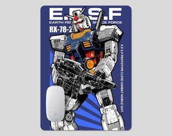 EFSF2 GUNDAM ガンダム PU leather table mat mouse pad Insulation mat