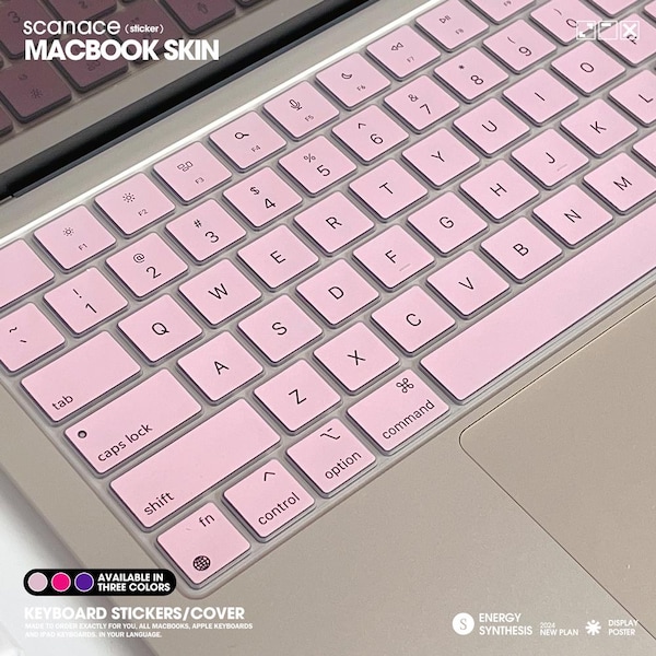 Osłona klawiatury MacBooka Pro/Air 2025: wodoodporna silikonowa nakładka na MacBooka Air 13" M4 Pro 13 14 16 M4 2024