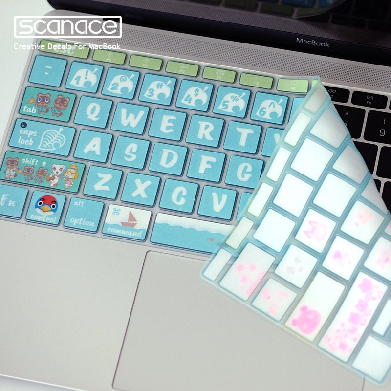 Animal Crossing Keyboard Cover for Macbook Pro and Air Cover Etsy