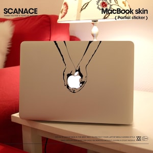 Love in the palm of your hand stickers Macbook Decals  air13 Matte texture Skins Macbook Vinyl Decal for Apple Laptop 2024 M4 Macbook Pro14