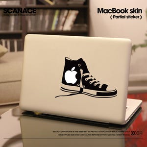 A pair of sneakers Macbook Decals Macbook Stickers Macbook Skins Macbook Cover Vinyl Decal for Apple Laptop Macbook Pro Macbook Air
