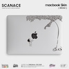Skin Décalcomanie Pour MacBook Air 13 Pouces - Motif Vitrail Coloré - Itsaskin