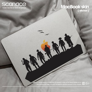 Western Cowboy Macbook Decal: Apple Laptop Vinyl Skin