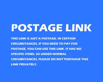 This link is just a postage