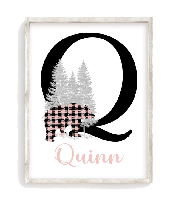 Buffalo plaid cheap woodland nursery