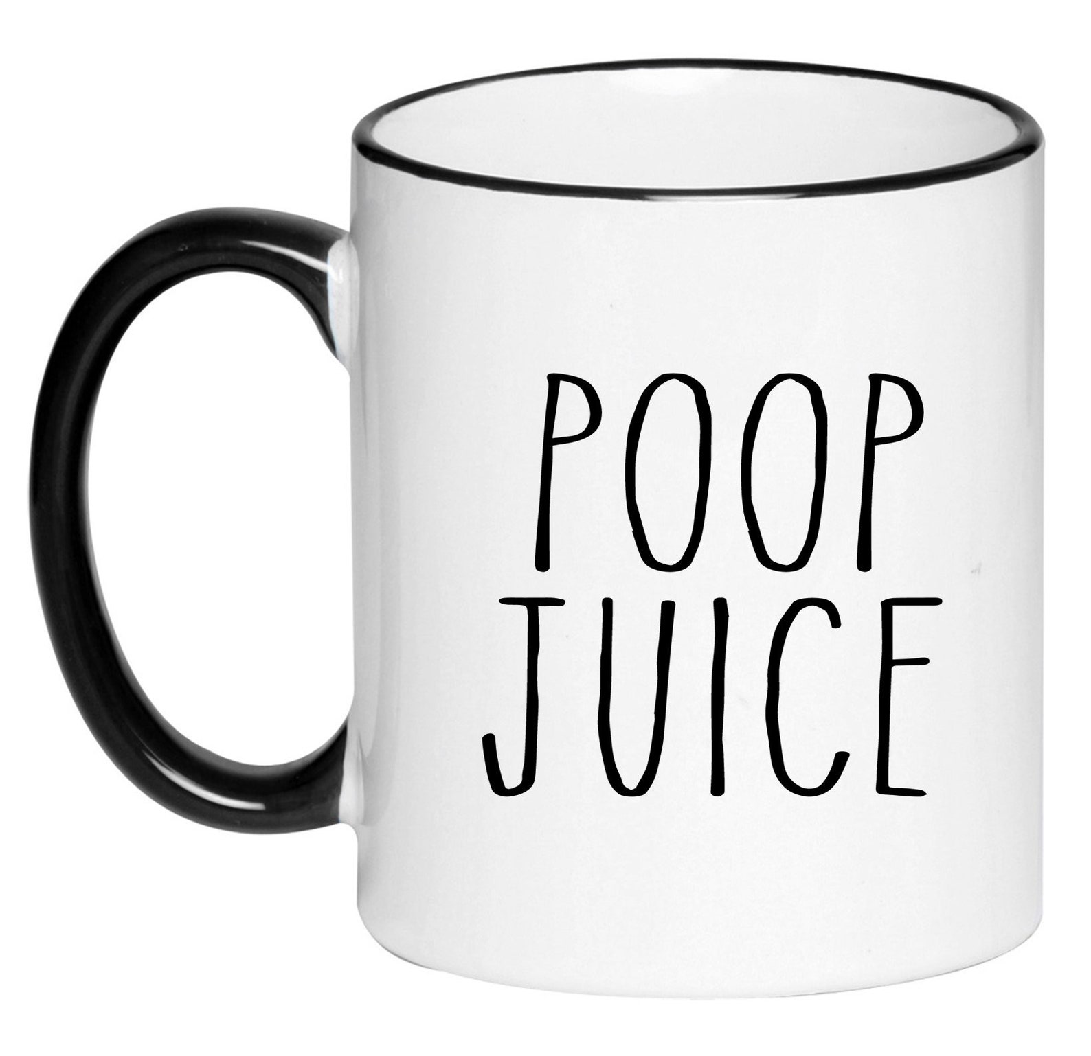 Poop Juice Funny Coffee Cup Gift for Her Farmhouse Decor Etsy