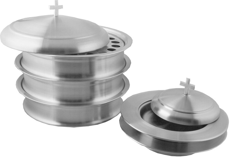 First Communion-holy Communion Wine-set of 3 Serving Tray-stainless ...