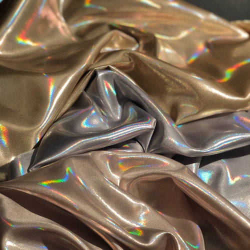 Silver Shimmer Fabric by the Yard and Wholesale Shiny Fabric Etsy