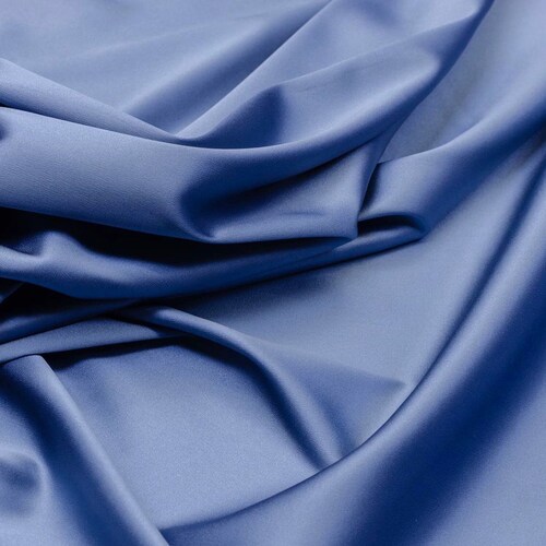 Light Blue Tissue Taffeta Silk 100 Silk Fabric by the Yard Etsy