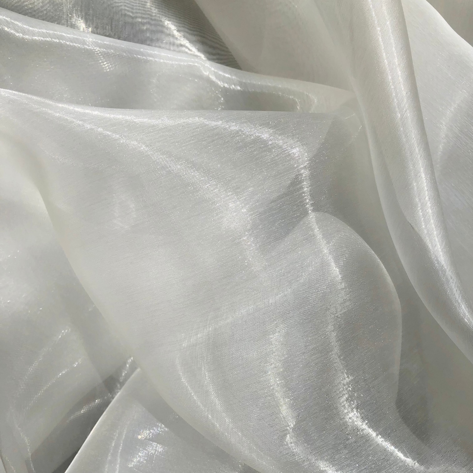 White Milk Organza Fabric Organza Fabric by the yard Wedding Etsy