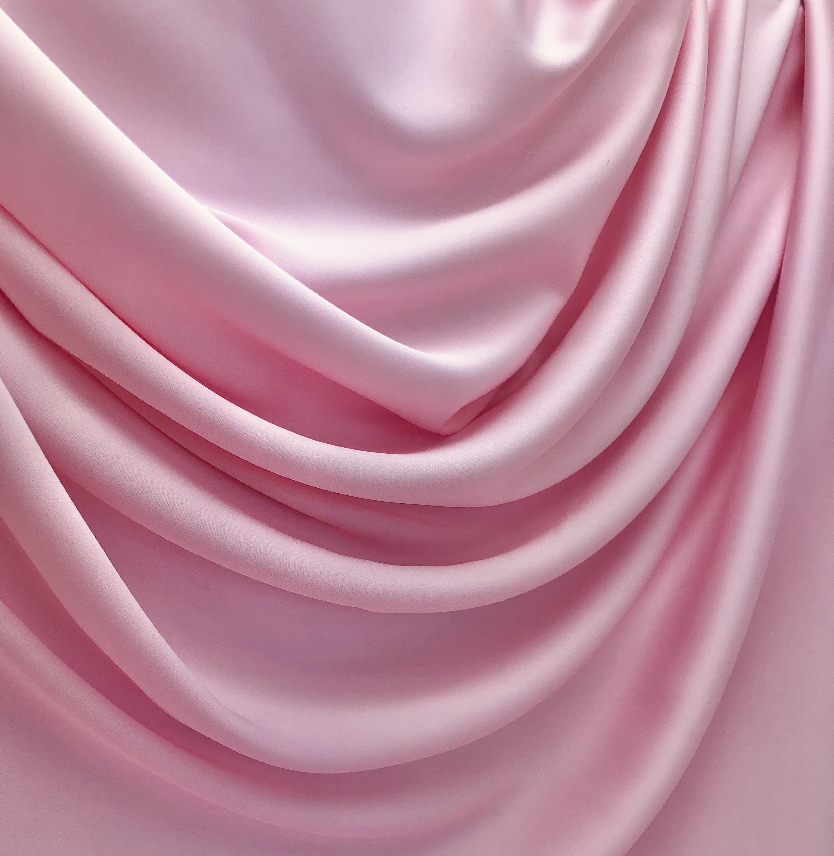 Pink silk satin fabric by the yard Lingerie and Dress Silk Etsy
