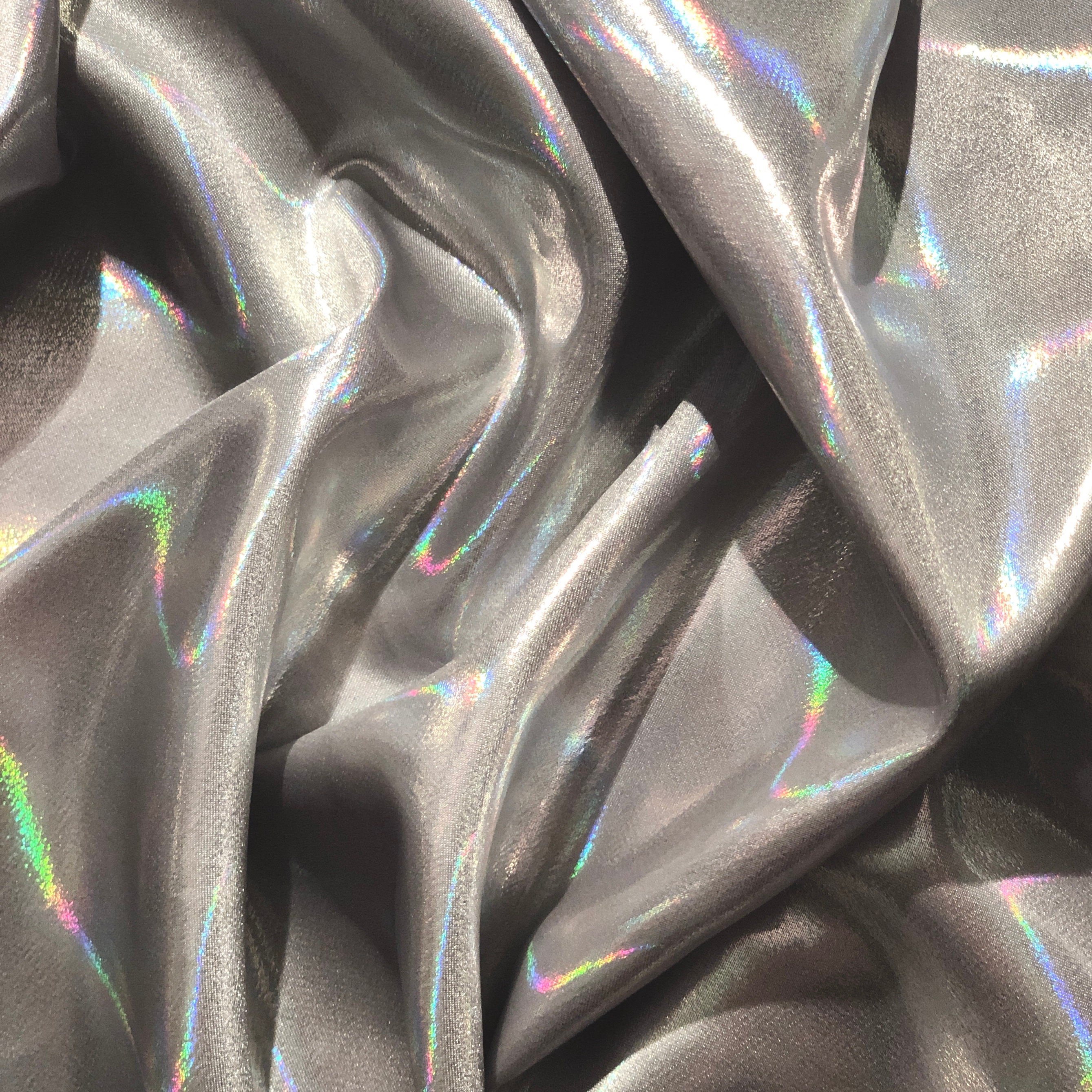 Shimmer fabric White Gold by the yard Wholesale Silver Satin Etsy