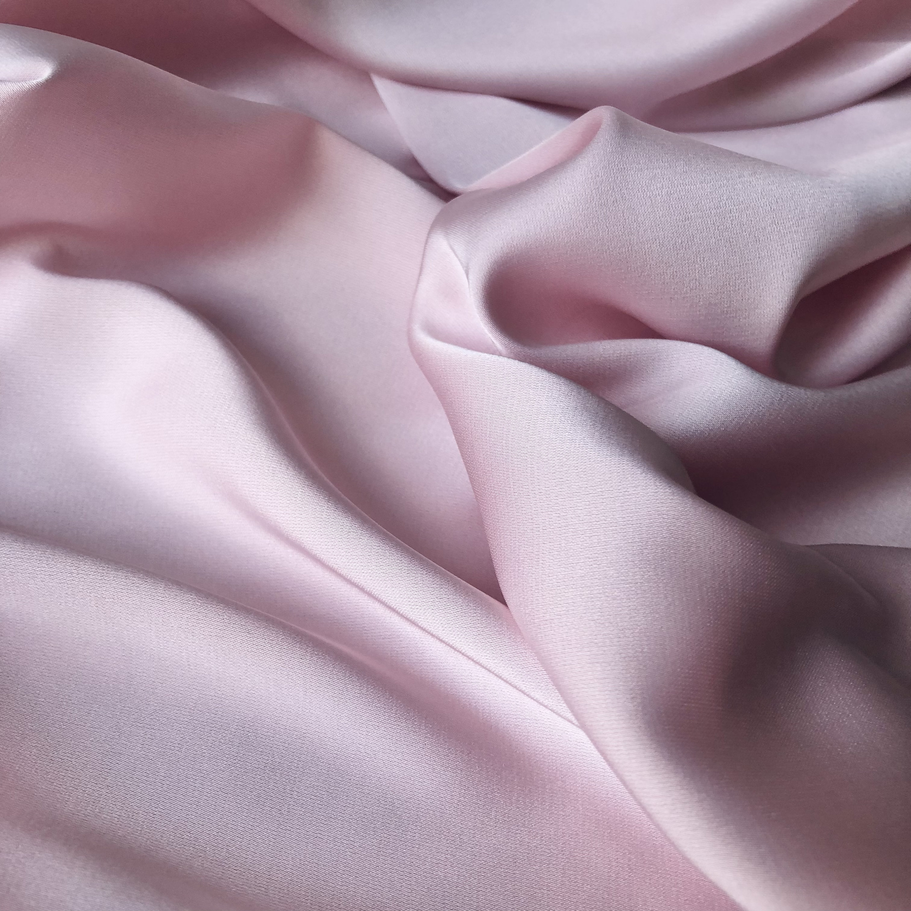 Light Pink silk satin fabric by the yard Lingerie and Dress Etsy