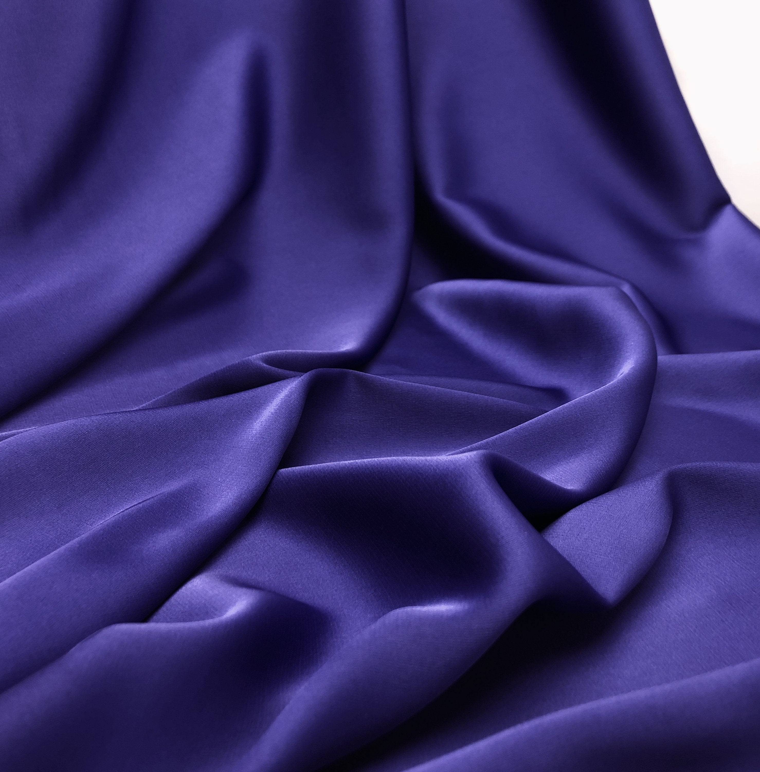 Ultra violet silk satin fabric by the meter Lingerie and Etsy