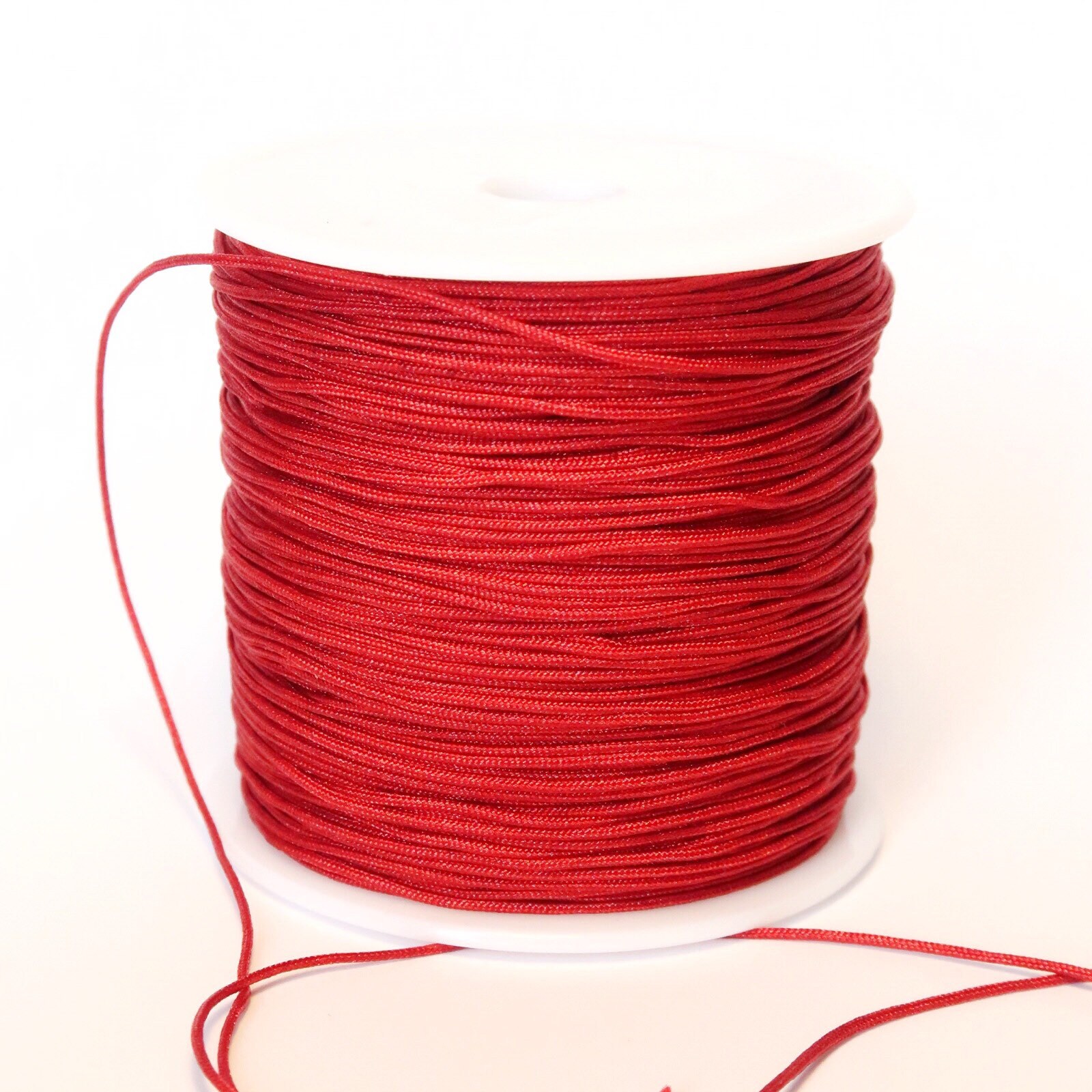 50FT Parachute cord Red 1mm Parachute cord Neclace paracord Etsy